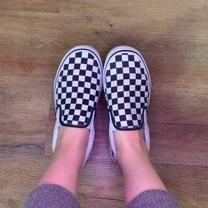 Vans Slip On Checkerboard Skate Shoe